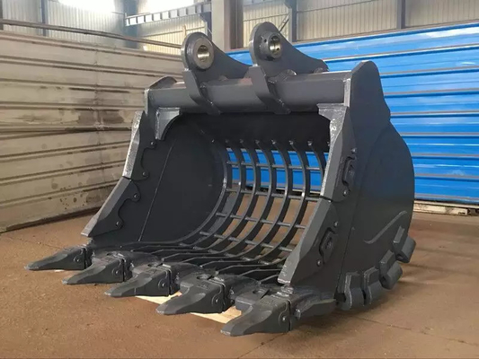 NM360 taille faite sur commande de seau d'excavatrice de 2,8 mètres cubes de squelette