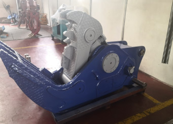 Attachements hydrauliques d'excavatrice de broyeur de roche de pulverizer pour le pulverizer en pierre hydraulique d'excavatrice à vendre