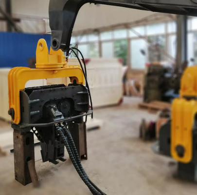 45 tonnes Excavateur Construction Piling Vibro Marteau avec bras vice Produit de bonne qualité à vendre à chaud