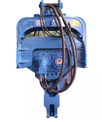 Marteau à pile vibratoire de 35 tonnes pour excavatrice avec bras de vice de 2,5 m, accessoire de construction certifié ISO