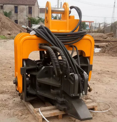 30 tonnes d'excavateur de construction de machines de fixation hydraulique de marteau vibrant avec 2.5M bras vice et Q355/NM400/HARDOX450