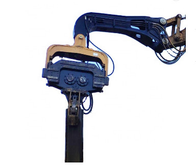 Excavatrice vibratoire Pile Hammer For R300 DH350 SWE300 du mètre 10-22