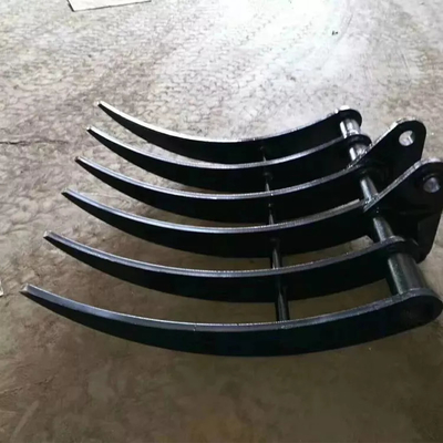 Cas CX180 CX165 de Root Rake For d'excavatrice de dents du défrichement 9