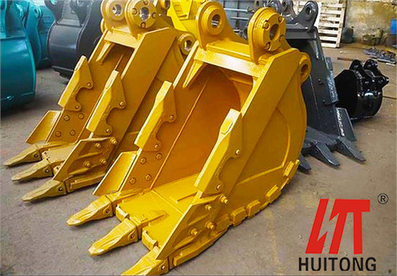 1-15 Ton Excavator Drainage Bucket 3-4 dents pour Kato HD65 HD85