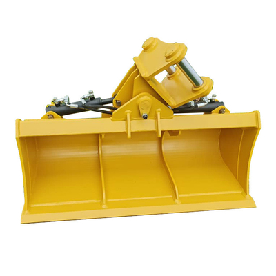 Bouteille d'inclinaison pour excavatrice en acier personnalisée avec capacité d'ouverture réglable 0,1-0,75 CBM