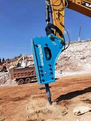 Fracture de la roche / fonction de béton Excavateur marteau hydraulique avec OEM acceptable 100%