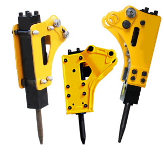 Fracture de la roche / fonction de béton Excavateur marteau hydraulique avec OEM acceptable 100%