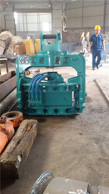 25 tonnes de machines de construction pour excavatrice Vibro marteau à piles avec bras vice 2,5M pour excavatrice Produit à vendre à chaud à haut rendement
