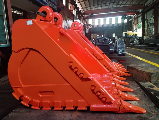 Excavateur Bucket 35T Excavator CAT330 HD Bucket de haute qualité HARDOX450 personnalisé 1.5CBM Bucket minier à vendre à chaud